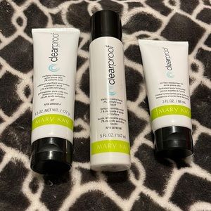MaryKay 3 step clearproof system